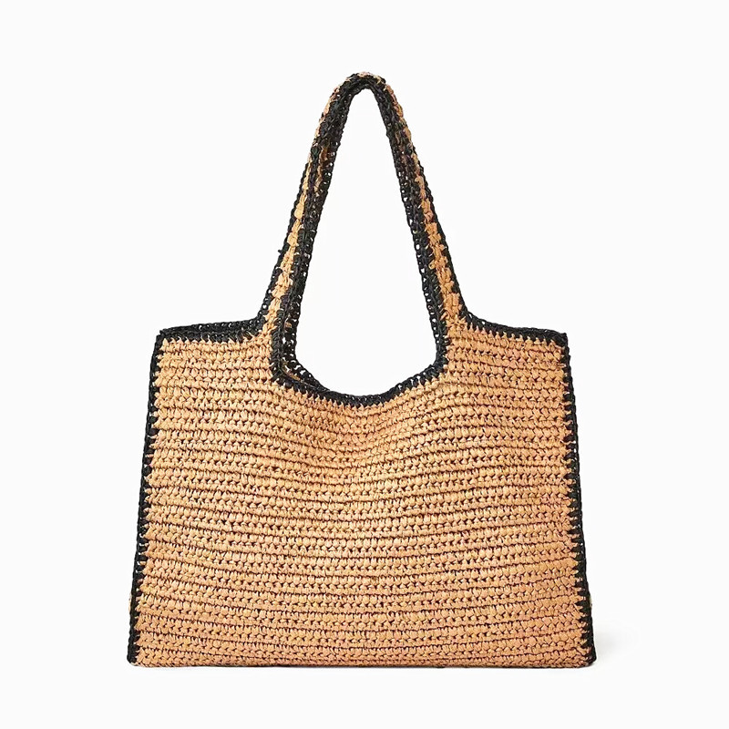 Women'S Raffia Bags - Słomiane torby na ramię dla kobiet