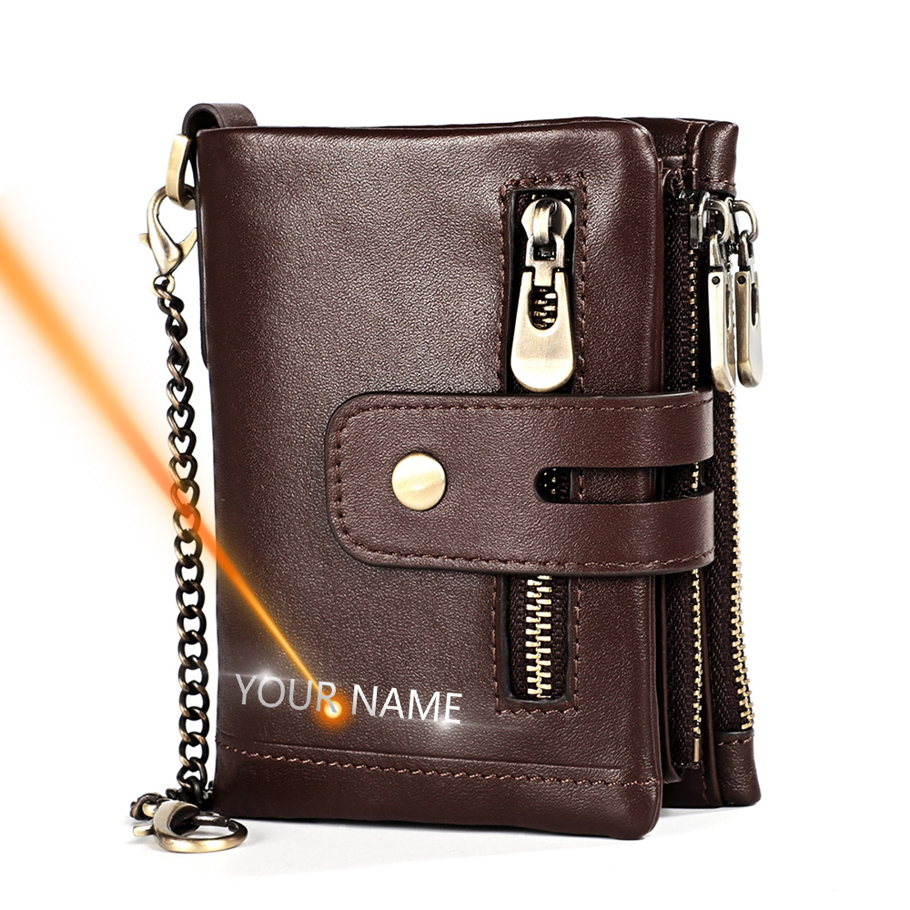 Women'S Young Bags - Krótki modny portfel dla młodych mężczyzn