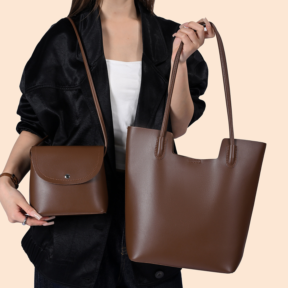 Women'S Bags Handbags - Torebki na ramię z ekoskóry dla