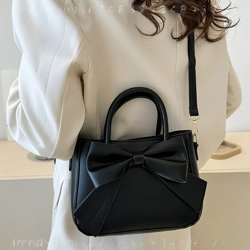 Elegancka czarna torebka z kok – Women'S Bags Handbags recenzja i cena