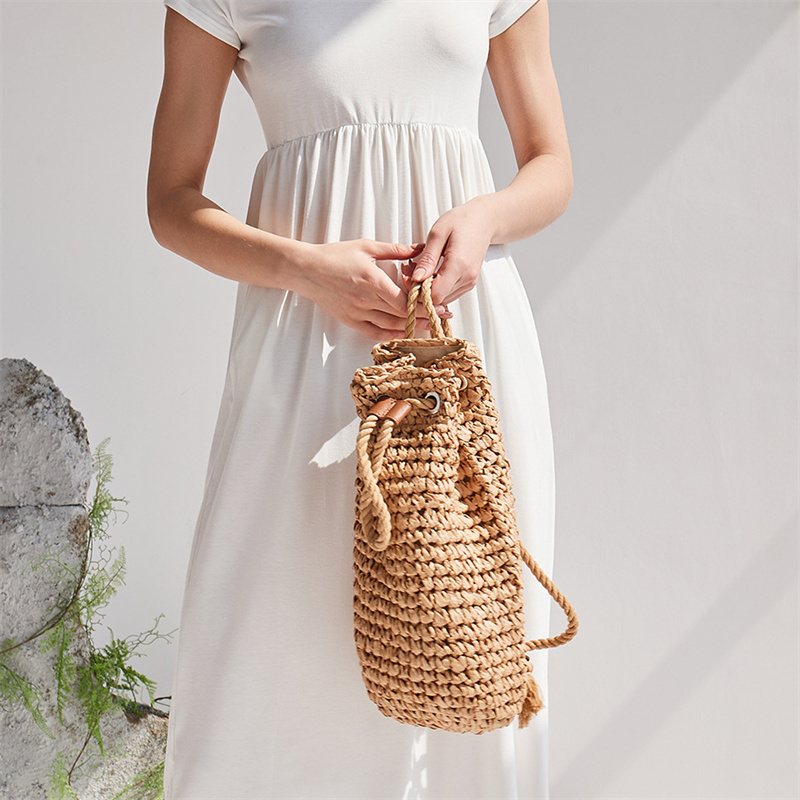 2023 letnie plecaki ze słomy n – Women'S Raffia Bags recenzja i cena