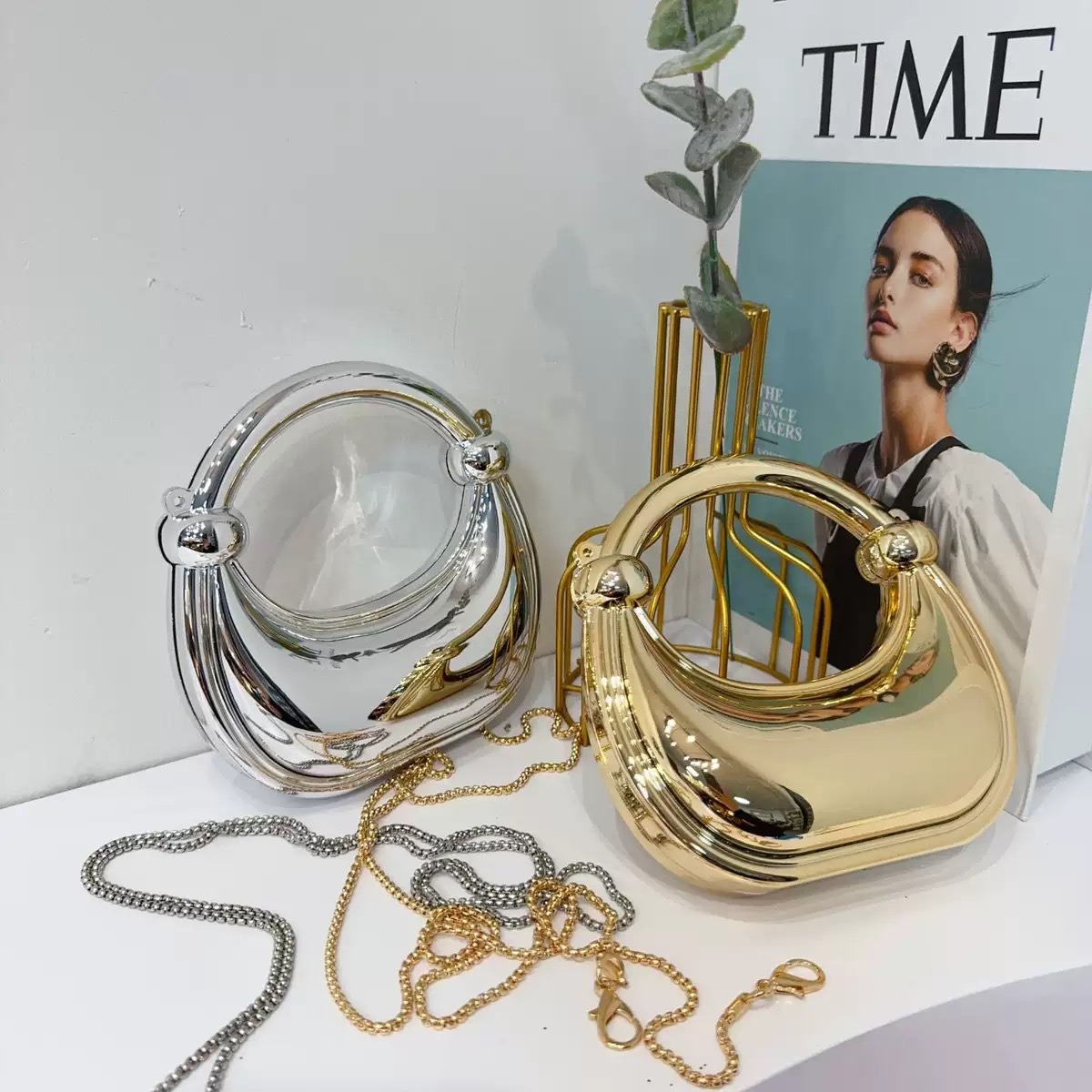 Mini złota torebka wieczorowa  – Women Bags On Sale recenzja i cena